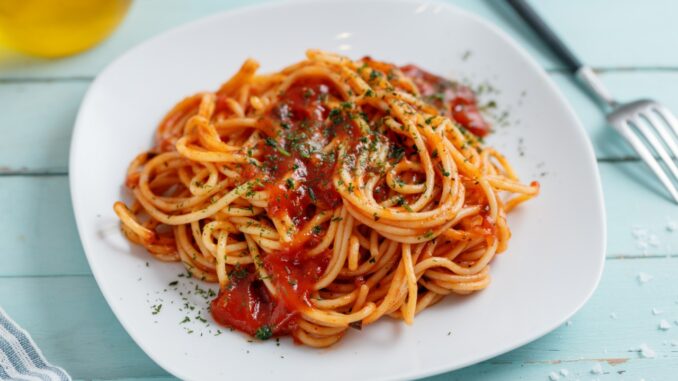 Prático e versátil: espaguete é um dos pratos preferidos dos brasileiros -  Blog do Amarildo